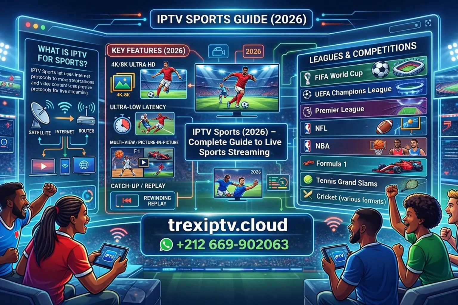 Best IPTV Server 2026 | TREX IPTV Fast & Stable Service