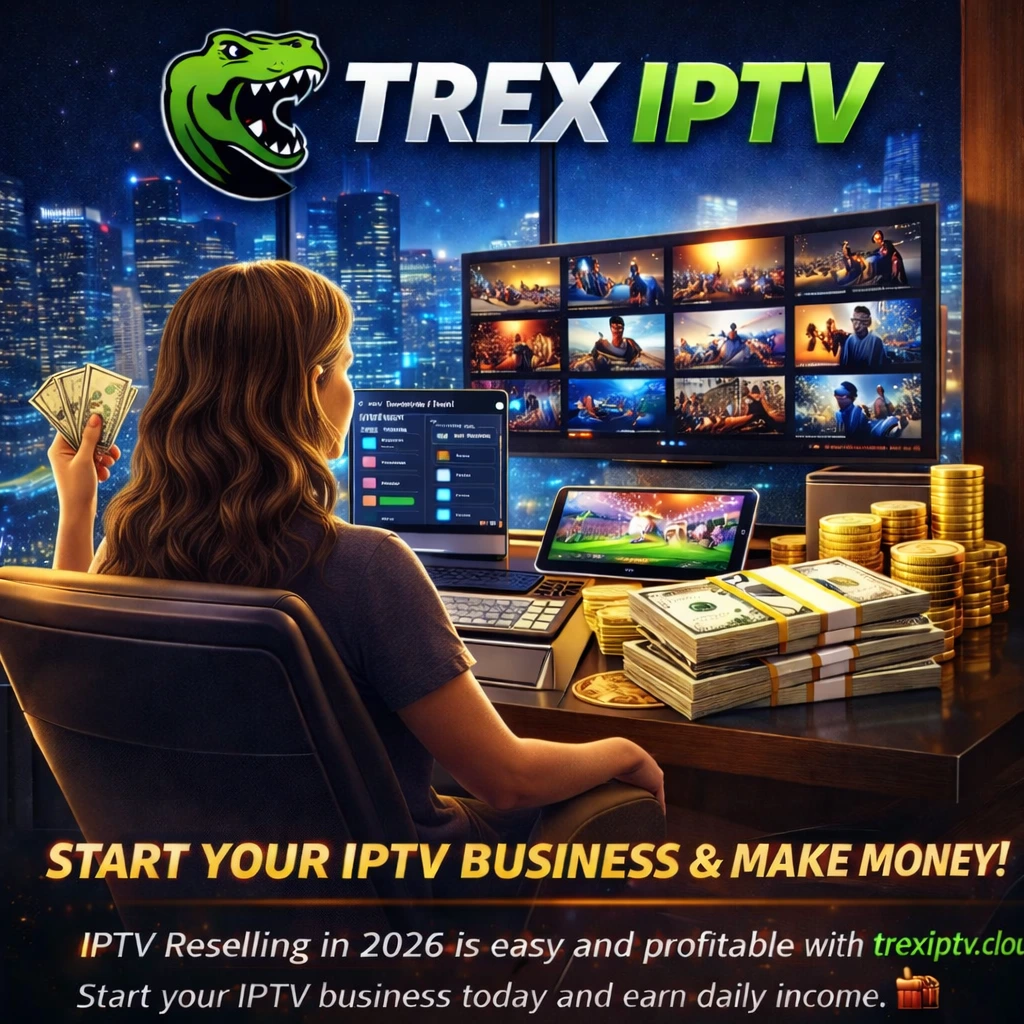 Make Money with Trex IPTV Reseller – Start IPTV Business Today