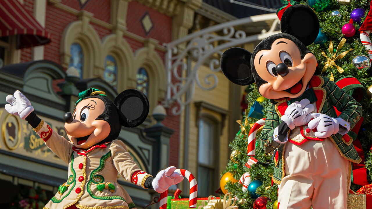 Disney Parks Magical Christmas Day Parade 0