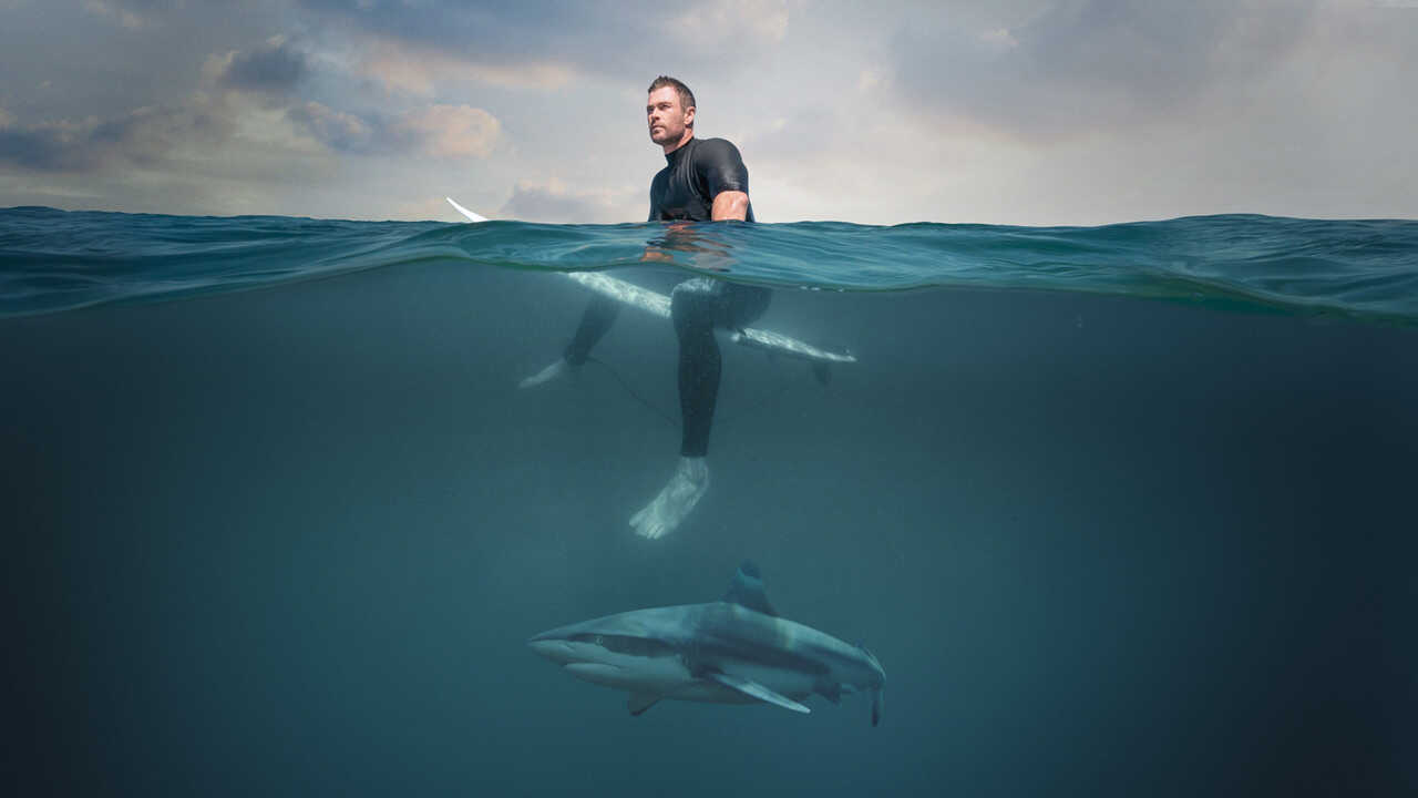 Shark Beach with Chris Hemsworth 0