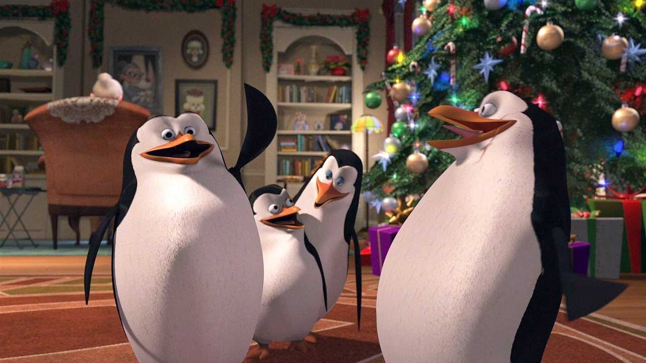 The Madagascar Penguins in a Christmas Caper 0